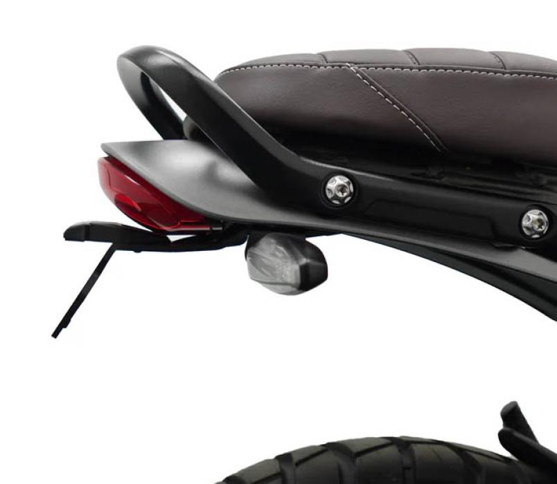 Triumph Scrambler 400 X Kennzeichenträger von Evotech Performance 2024+